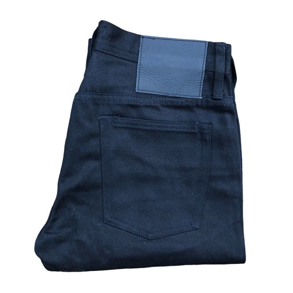 THE Unbranded Brand Jeans Size 30 12.5 OZ Selvedge Black